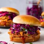 Easy Crockpot BBQ Chicken (Pulled Chicken) Recipe