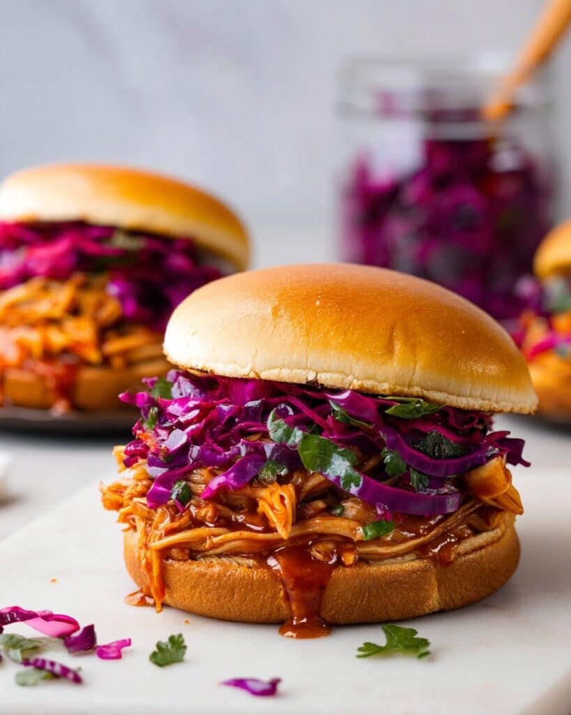 Easy Crockpot BBQ Chicken (Pulled Chicken) Recipe