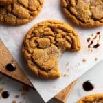 Chewy Pumpkin Spice Molasses Cookies Recipe