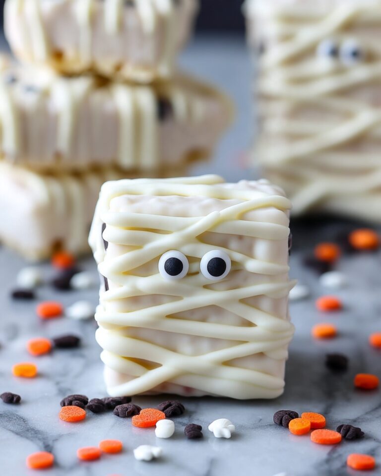 The Easiest Mummy Rice Krispie Snacks: Cute & Quick