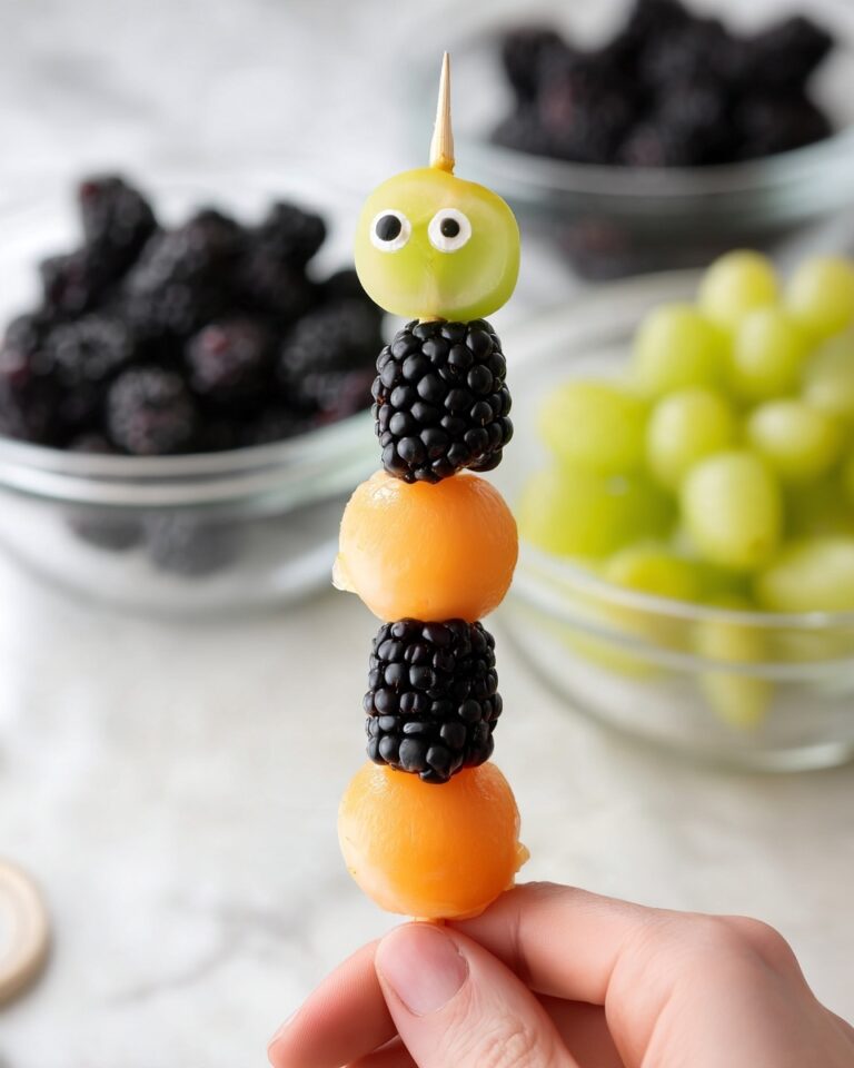 Spooky Fruit Kabobs Recipe