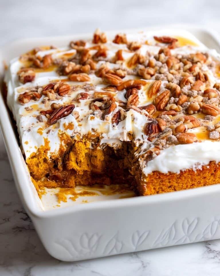 Irresistible Pumpkin Poke Cake Recipe