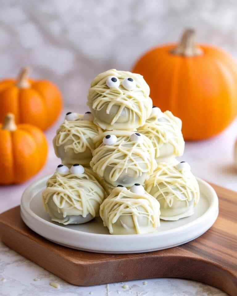 Mummy Cake Pops Recipe