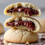 Nutella Stuffed Cookies Recipe