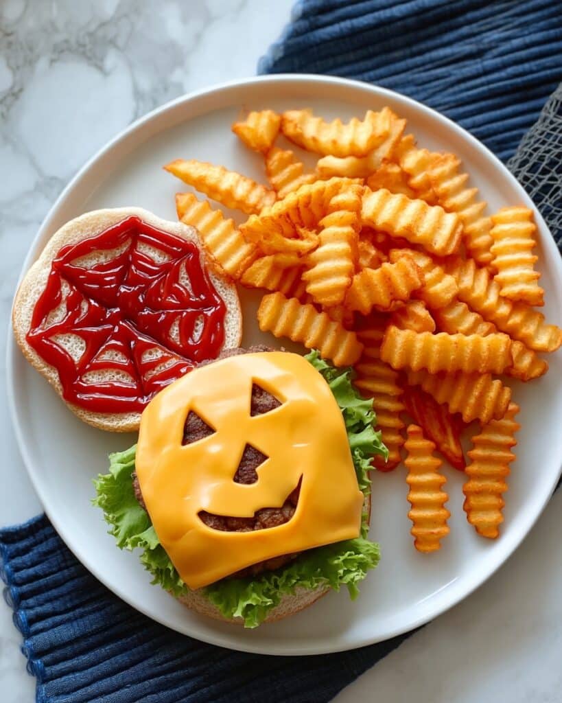 Jack O’ Lantern Cheeseburger Recipe