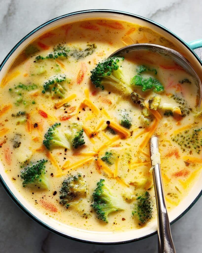 Broccoli Cheddar Soup Recipe