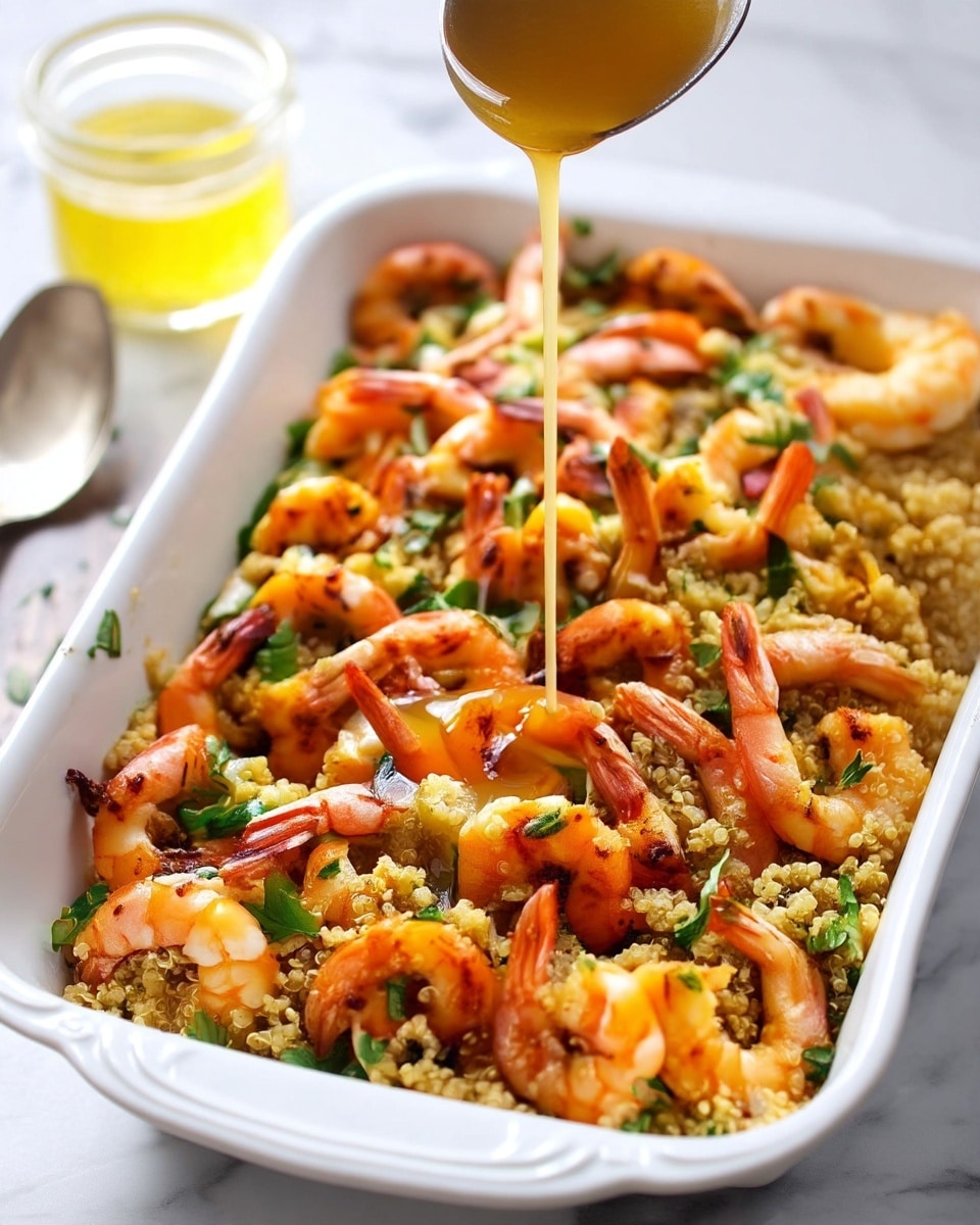 Garlic Butter Shrimp and Quinoa Recipe