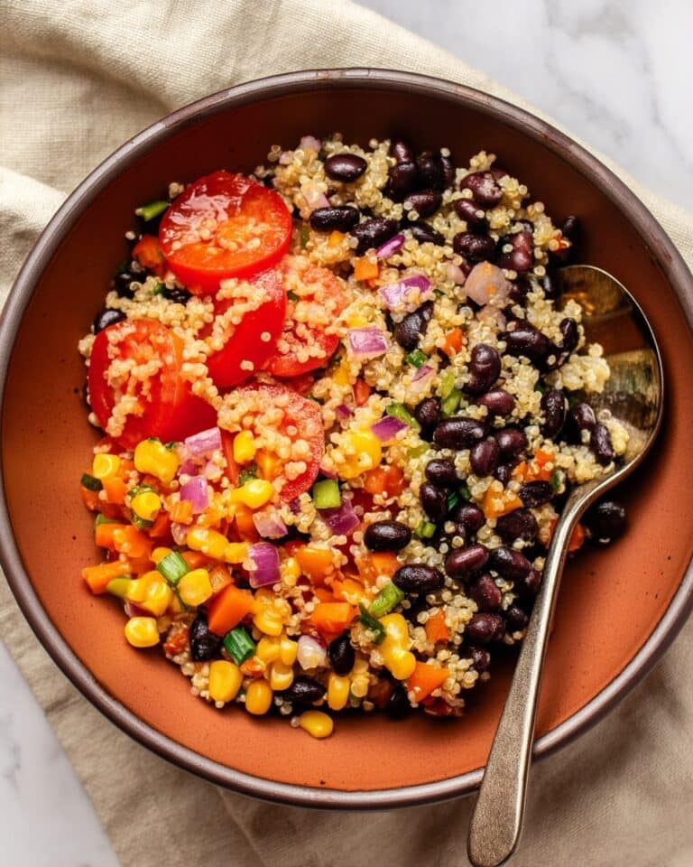 Southwest Quinoa Salad with Lime Dressing Recipe