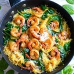 Shrimp Scampi Spaghetti Squash Recipe