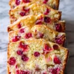 Cranberry Bread with Orange Glaze Recipe