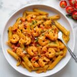 Creamy Tomato Shrimp Pasta Recipe