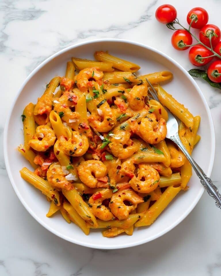 Creamy Tomato Shrimp Pasta Recipe