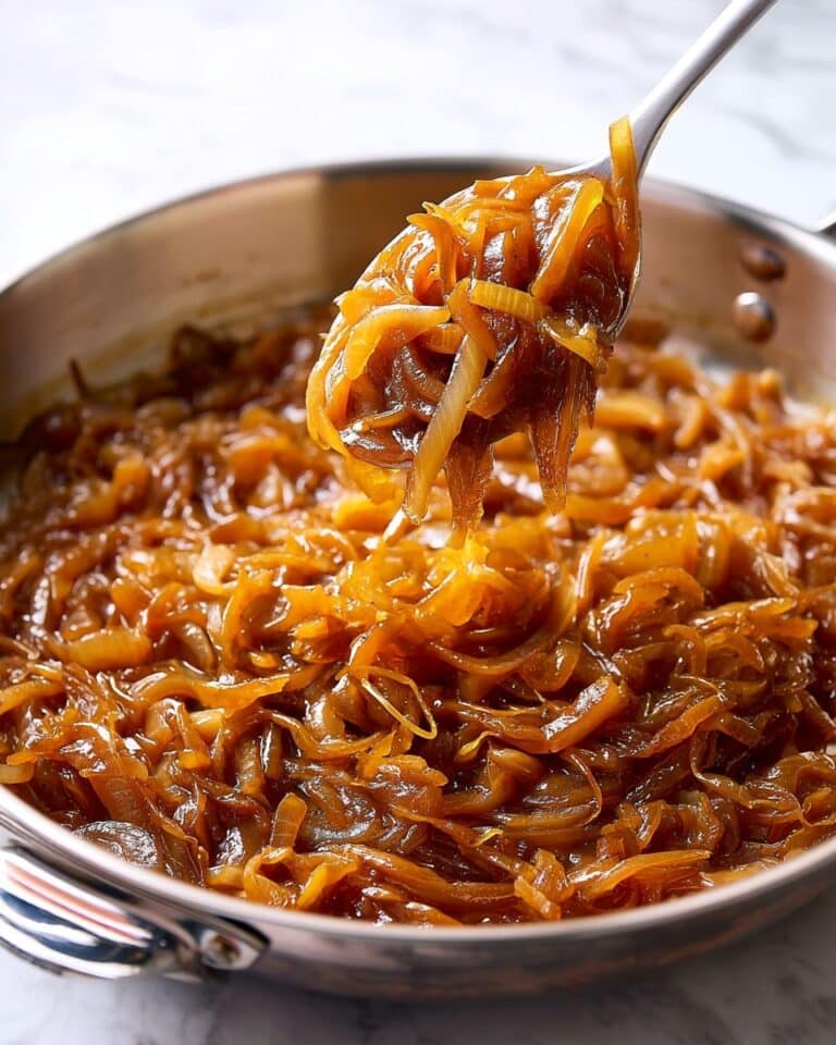 Caramelized Frenched Onions with Balsamic and Thyme Recipe