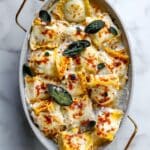 Pumpkin Lasagna Roll Ups with Crispy Sage Recipe