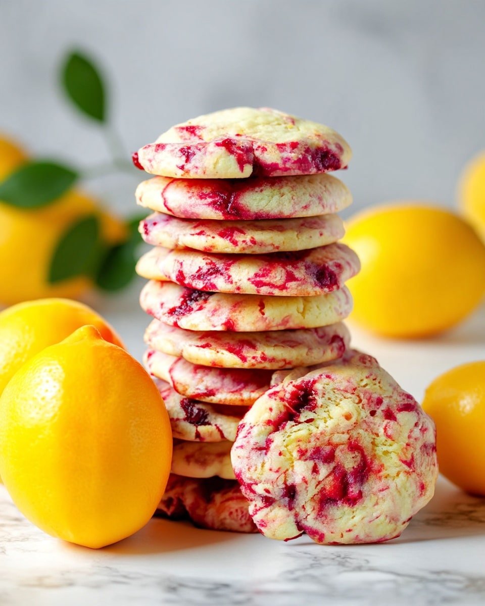 Raspberry Lemon Cookies Recipe