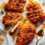 Baked Crunchy Hot Honey Chicken Recipe