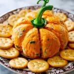 Pumpkin-Shaped Cheeseball Recipe