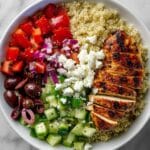 Healthy Greek Chicken Bowl Recipe