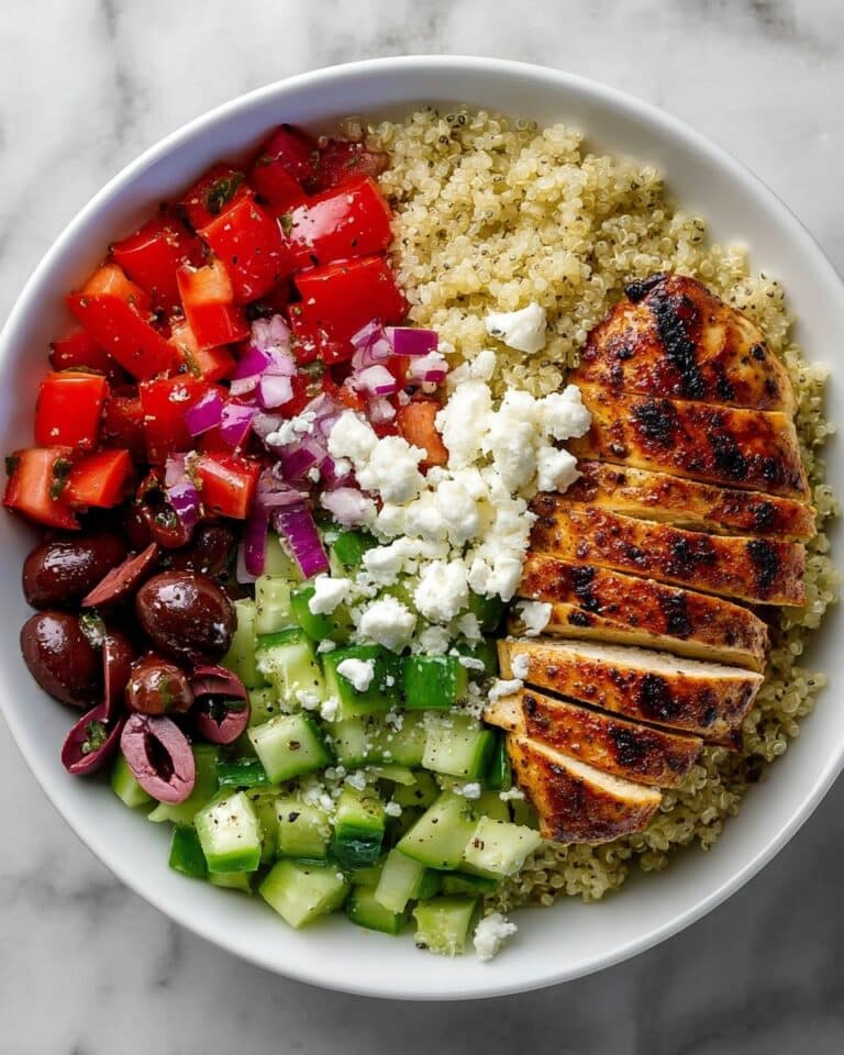 Healthy Greek Chicken Bowl Recipe