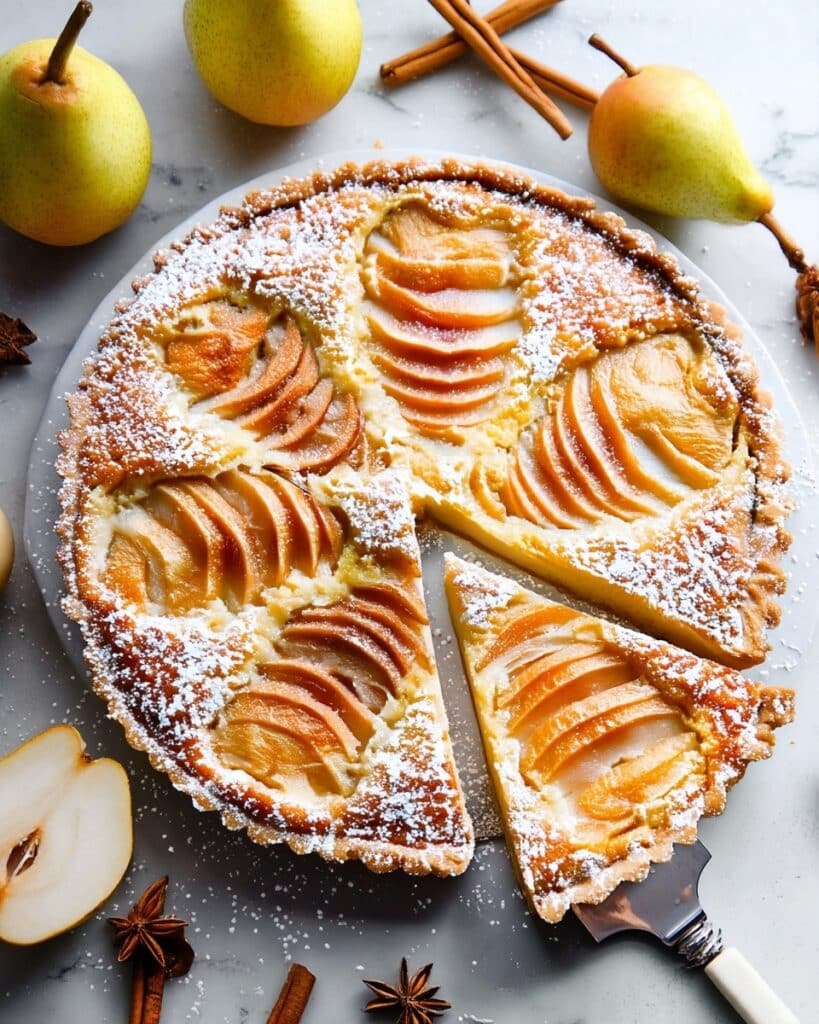Pear Frangipane Tart Recipe