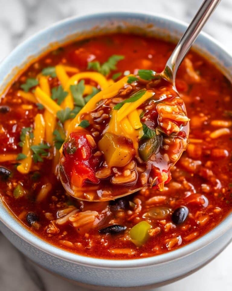 Vegan Stuffed Pepper Soup Recipe