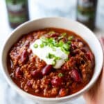 Slow Cooker Beef Chili Recipe