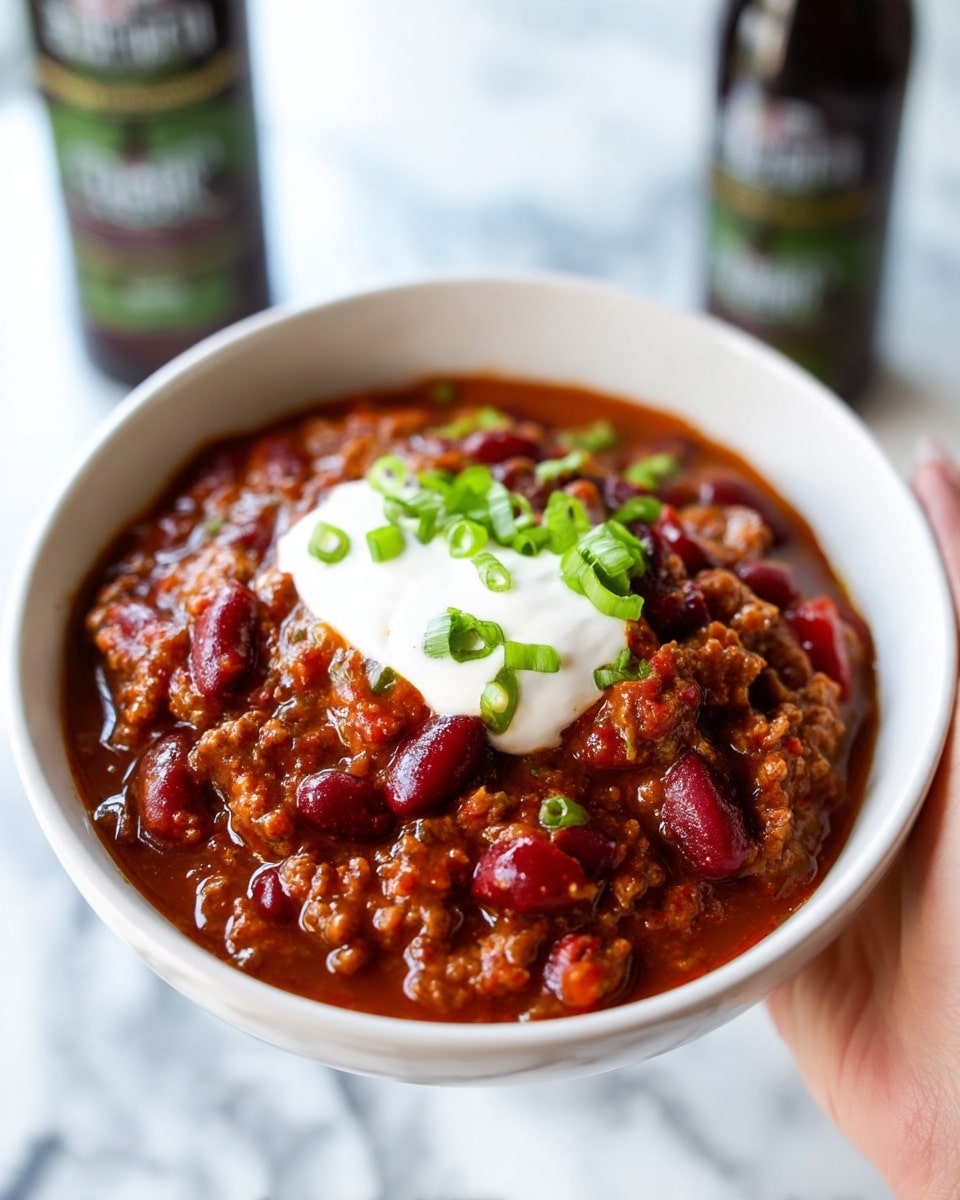Slow Cooker Beef Chili Recipe