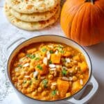 Pumpkin Curry with Chickpeas and Coconut Recipe