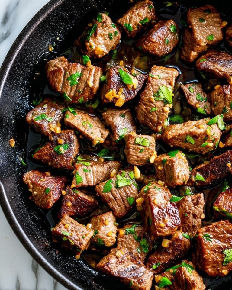The Easiest Garlic Butter Steak Bites Recipe