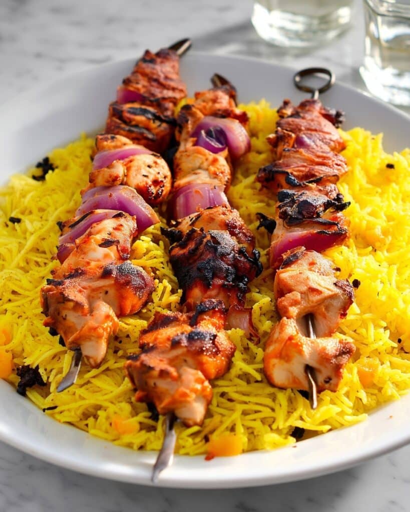 The Best Grilled Chicken Kabobs (Middle Eastern-Style) Recipe