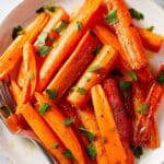 Honey-Glazed Roasted Carrots Recipe