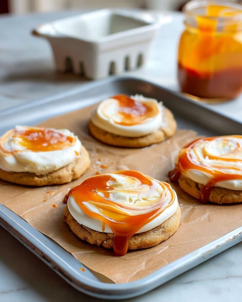 Salted Caramel Cream Cheese Cookies Recipe