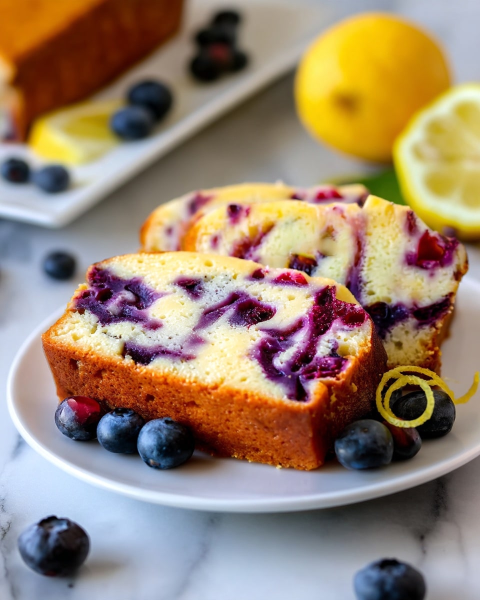 Lemon Blueberry Bread Recipe