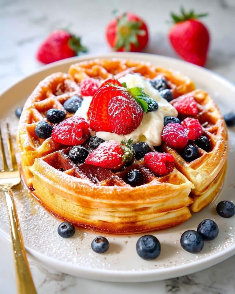 Belgian Waffles Recipe