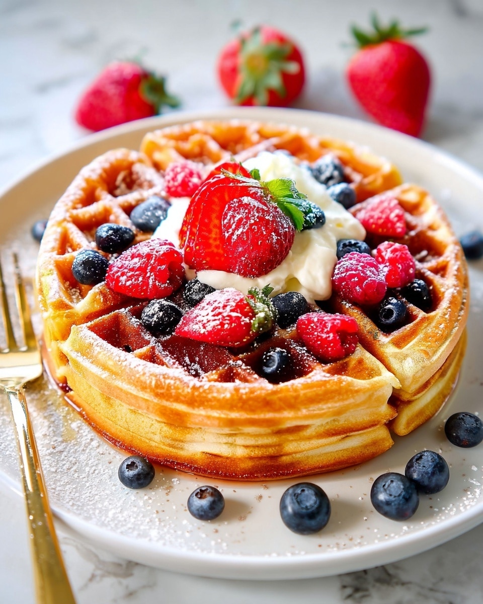 Belgian Waffles Recipe