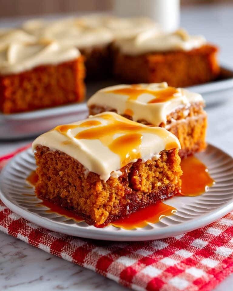 Burnt Sugar Pumpkin Bars Recipe