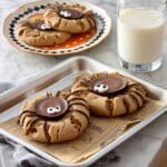 Peanut Butter Cup Spider Cookies Recipe
