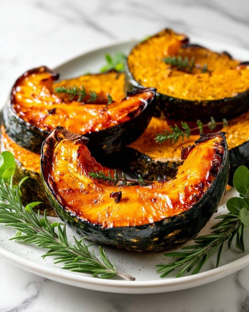 Easy Roasted Pumpkin with Herbs and Spices Recipe