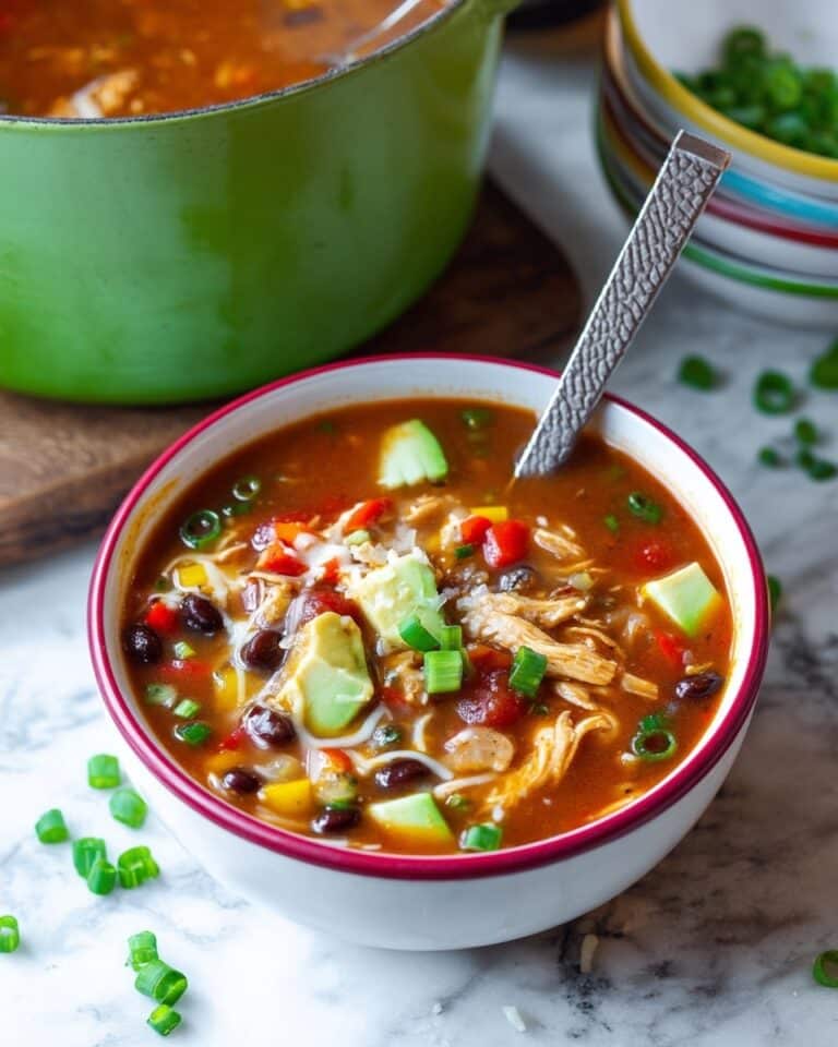 Chicken Fajita Soup Recipe