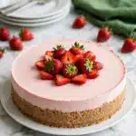 No-Bake Strawberry Cheesecake Recipe