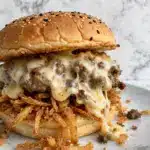 French Onion Sloppy Joe Sliders Recipe