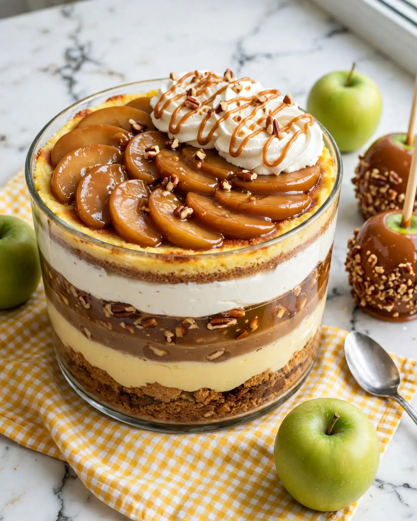 Colossal Caramel Apple Trifle Recipe