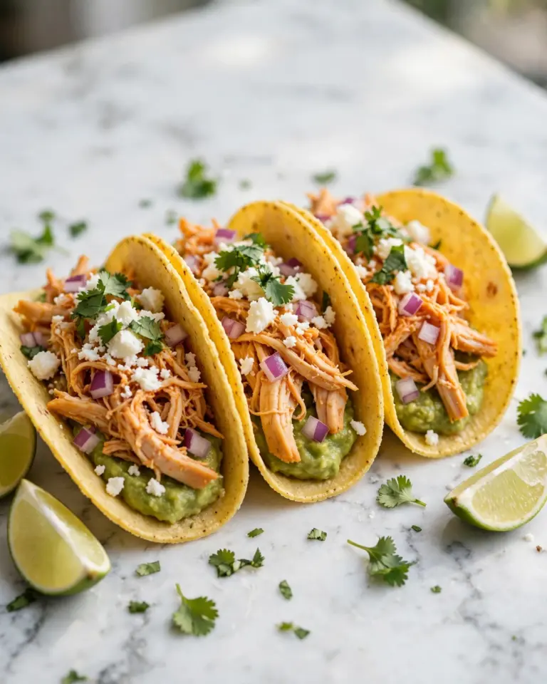 The Best Chicken Tinga Tacos Recipe