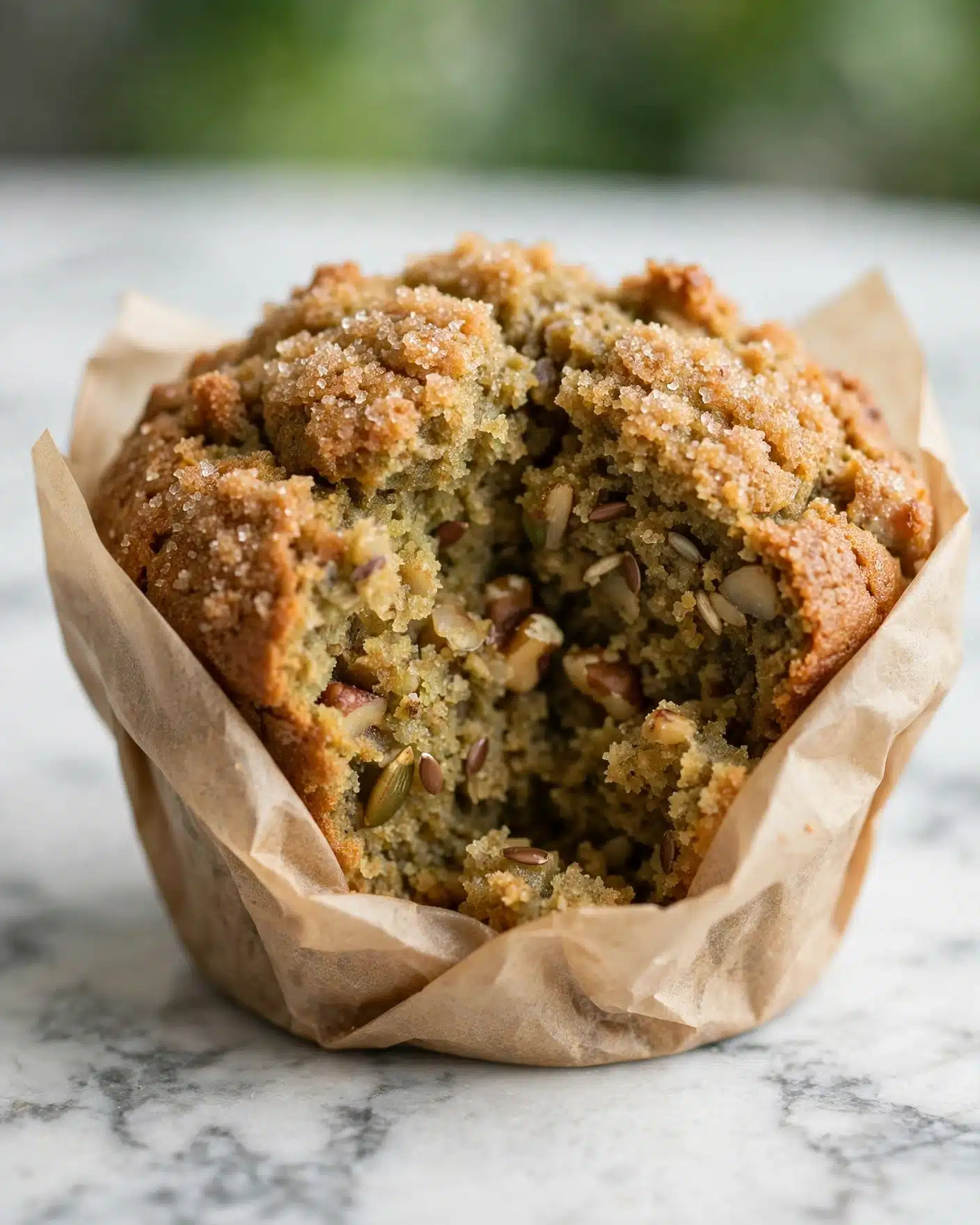 Pistachio Muffins with Pistachio Streusel Recipe