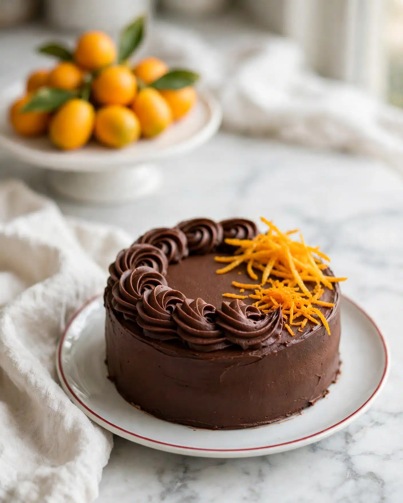Chocolate Orange Cake with Grand Marnier Recipe